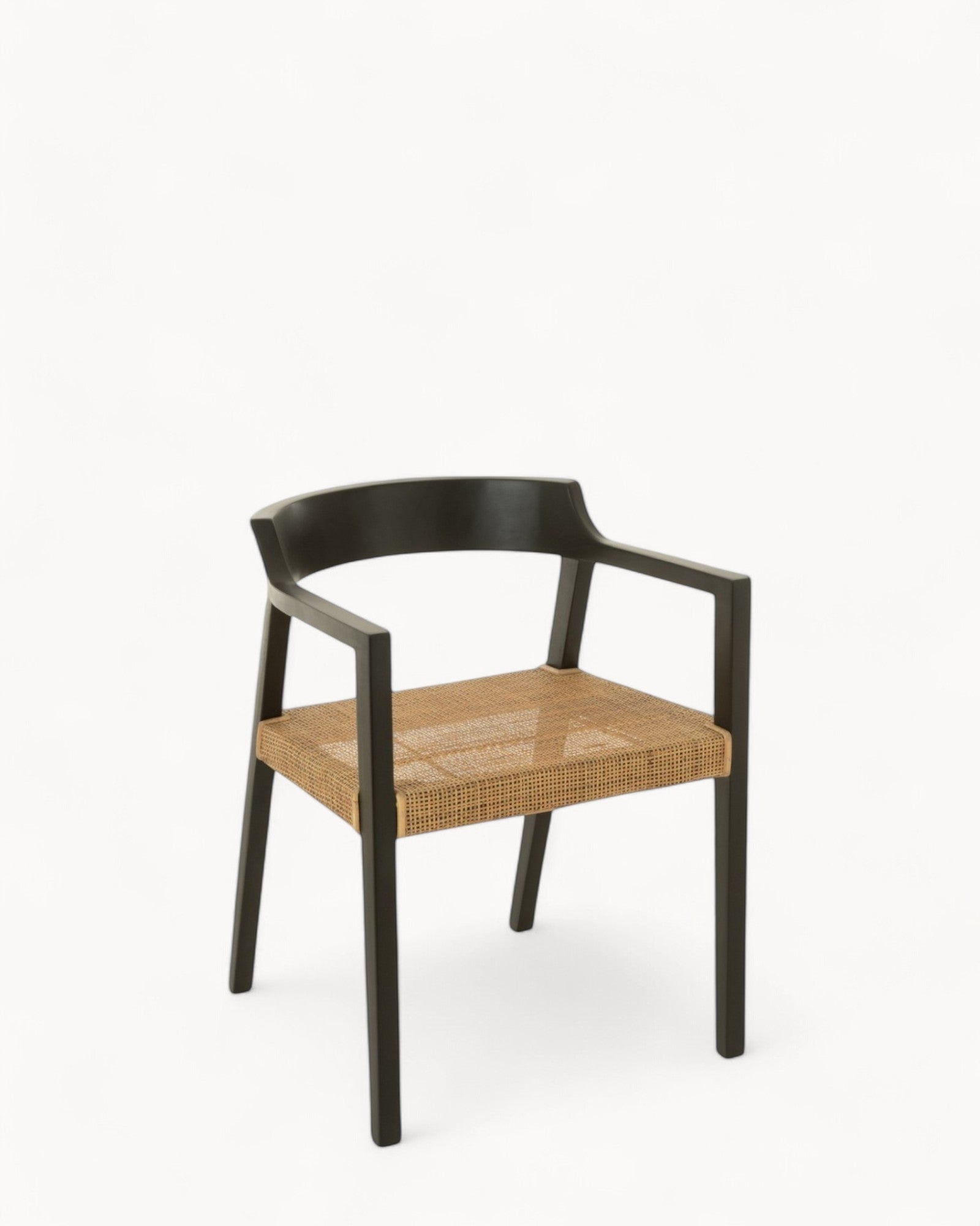J-Line Chair Emma - Teak Black-Brown 55x71cm Dining Chair