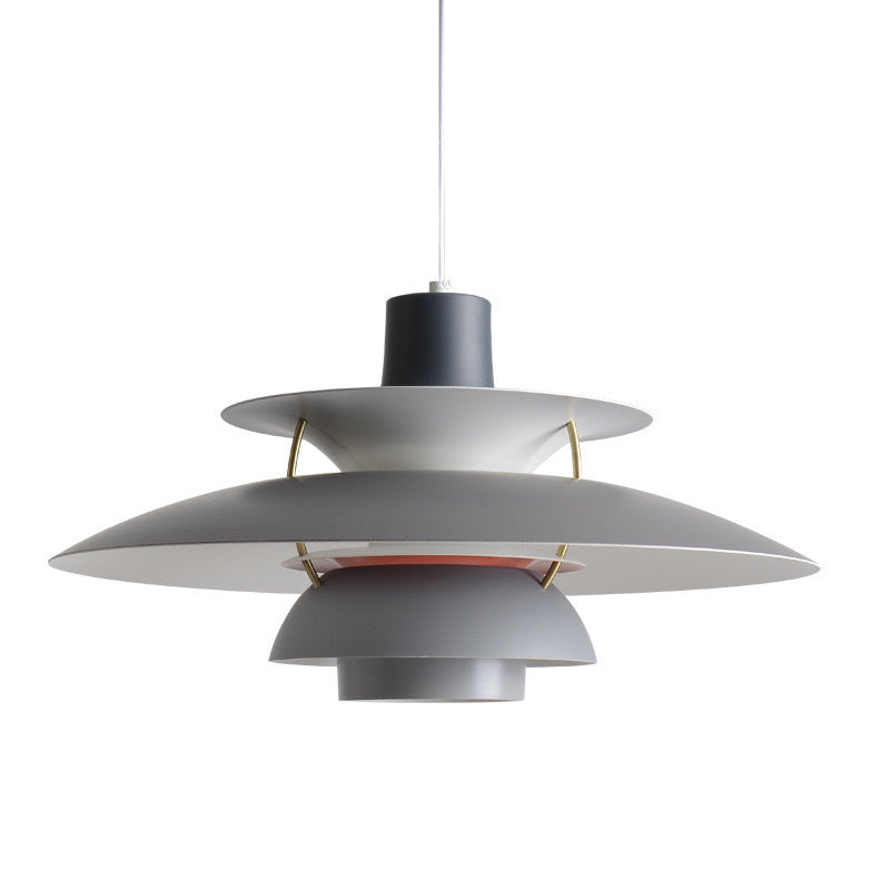 Moderne Designer Pendelleuchte im PH5-Stil – Mehrschichtige Metall Hängelampe