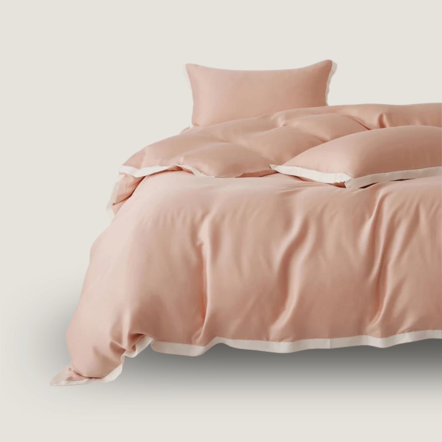 Premium Tencel Bedding Set with Elegant Patchwork Look