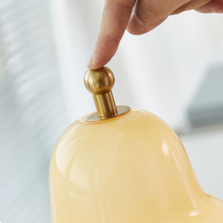 Portable Cream Pear-Shaped Night Light