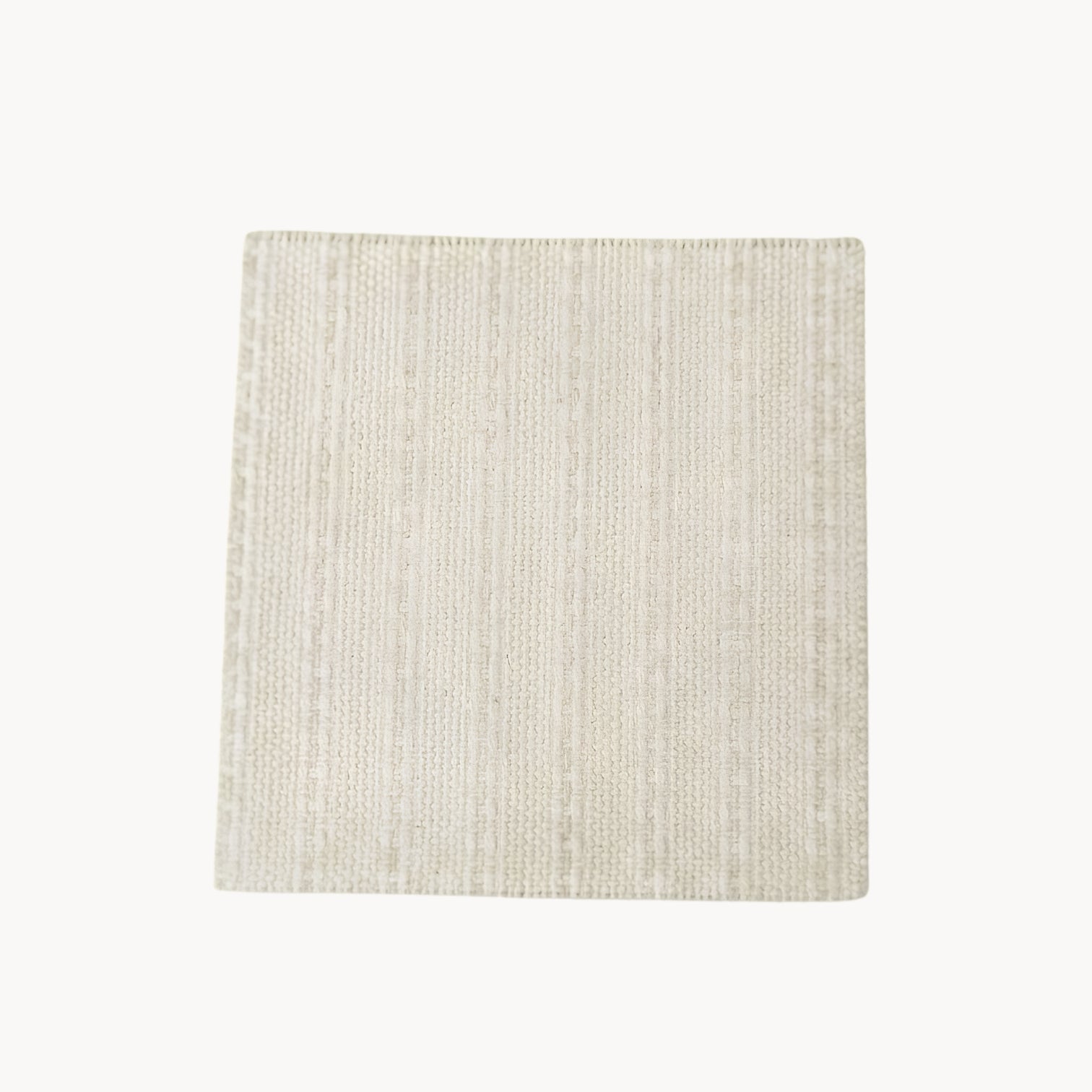 Handwoven Cotton Coaster in Vintage Style
