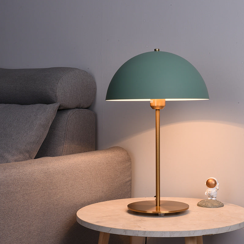 Modern Bedside Lamp Mushroom Bedroom | E27, 31-40W, Metal, AC 90-260V | Decorative Table Lamp for Bedroom