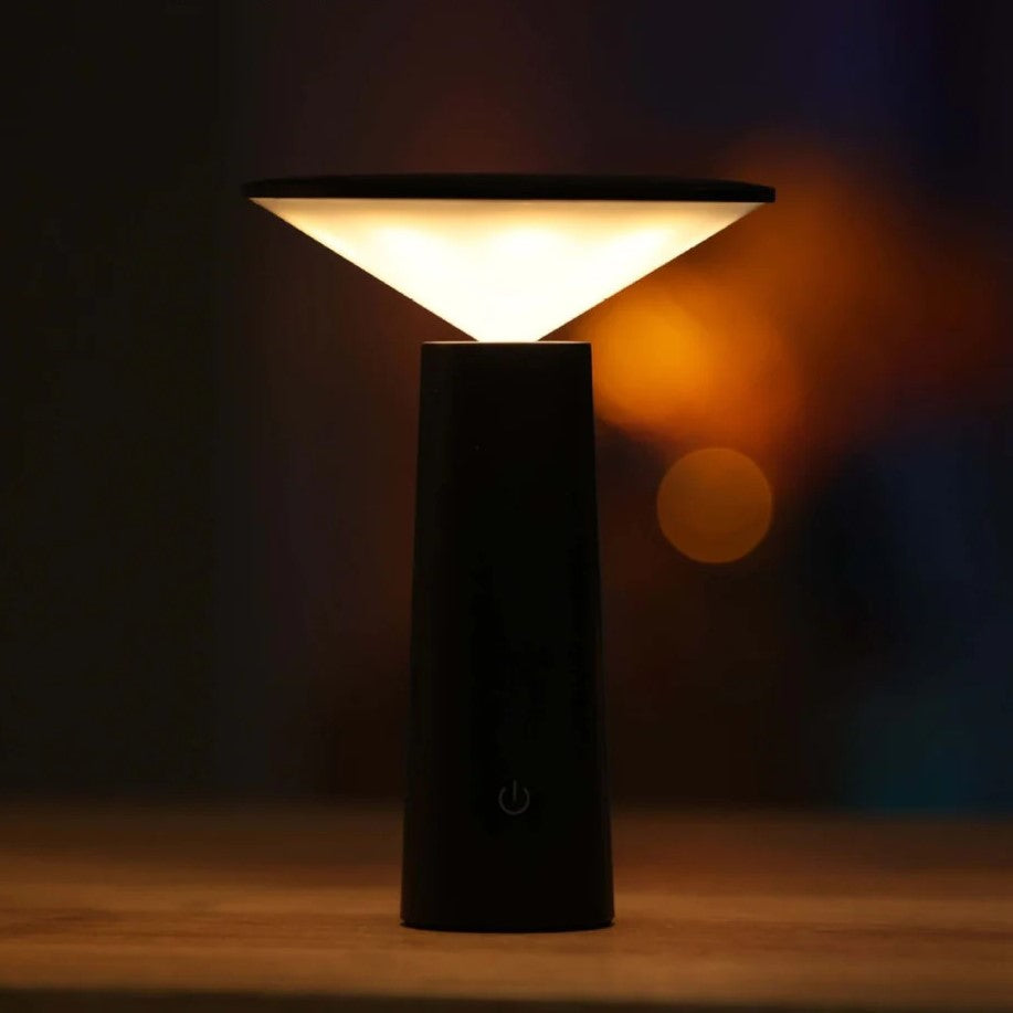 LED Tafellamp | Dimbaar, 360° Draaibaar, 2000 mAh Batterij | Modern Design