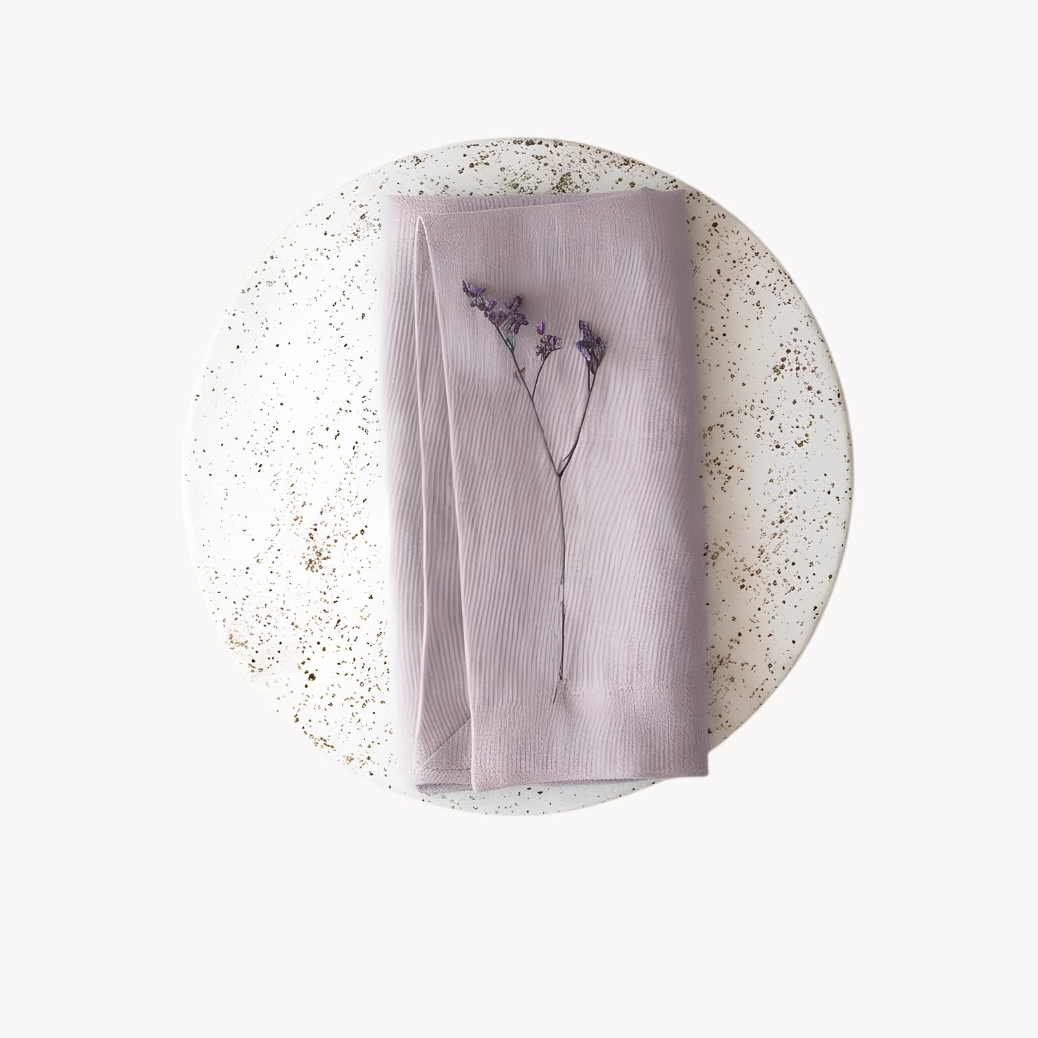 Elegant Ramie Placemat and Napkin Set