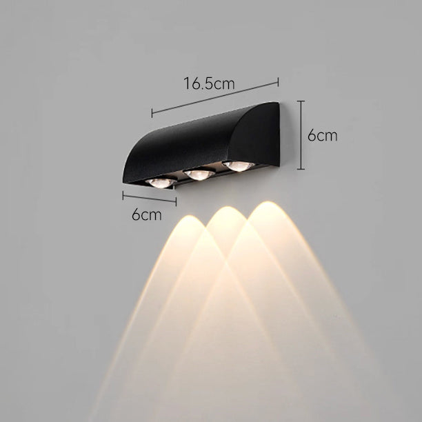 Modern LED Wall Light for Indoor and Outdoor Use