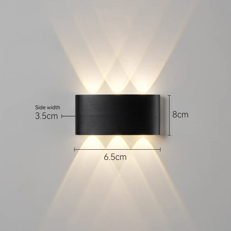 Modern LED Wall Light for Indoor and Outdoor Use