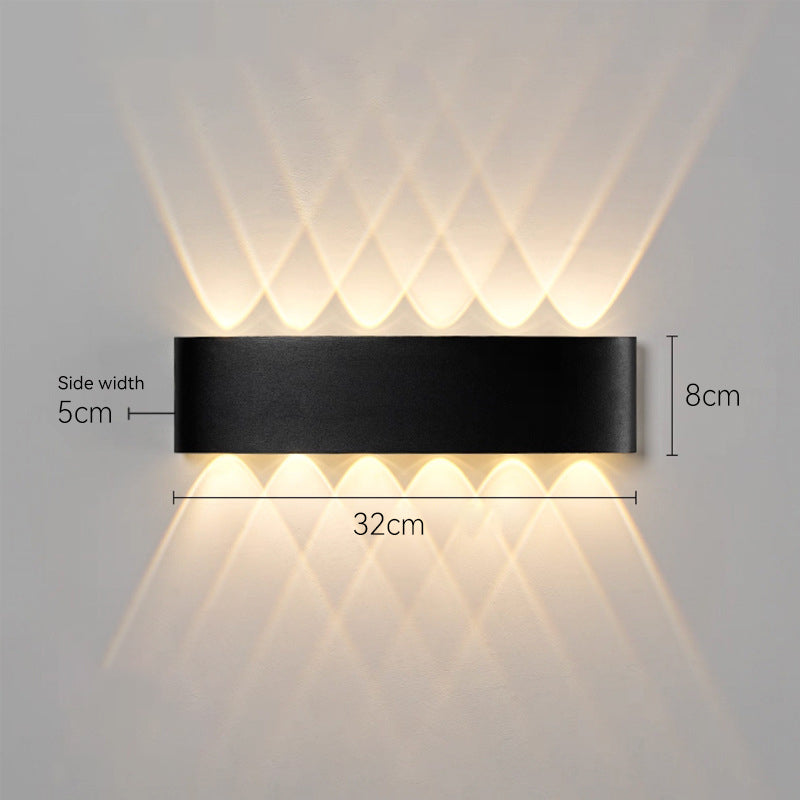 Modern LED Wall Light for Indoor and Outdoor Use