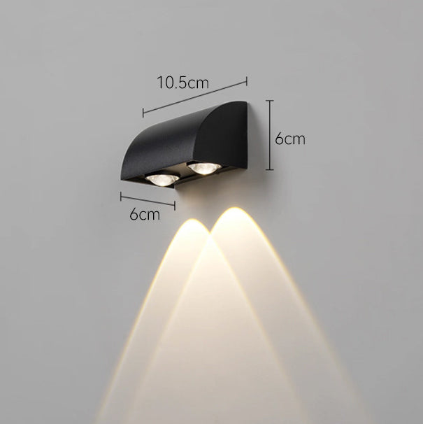 Modern LED Wall Light for Indoor and Outdoor Use