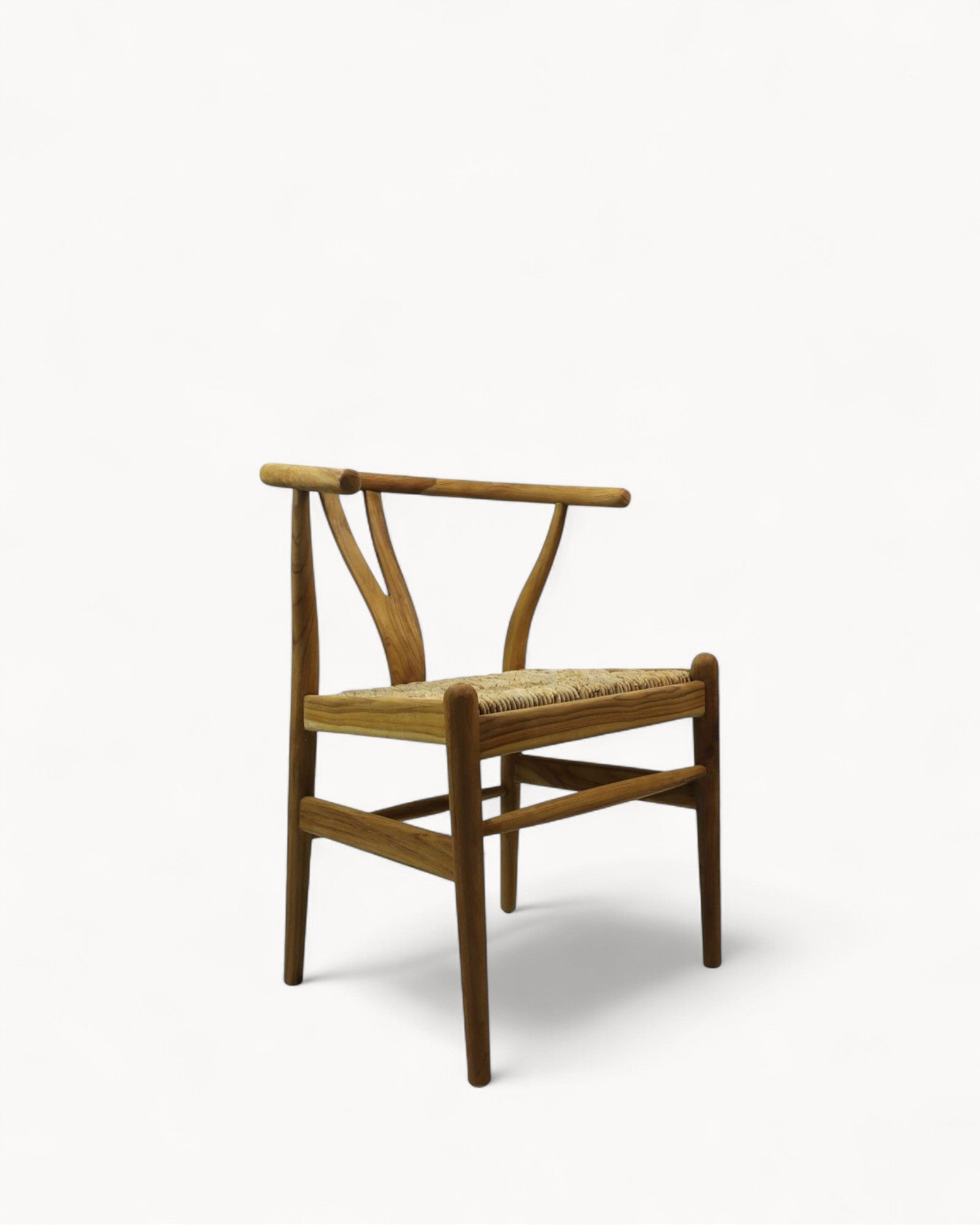 Dining Chair - HSM Collection Delilah - Natural - Teak and Banana Leaf