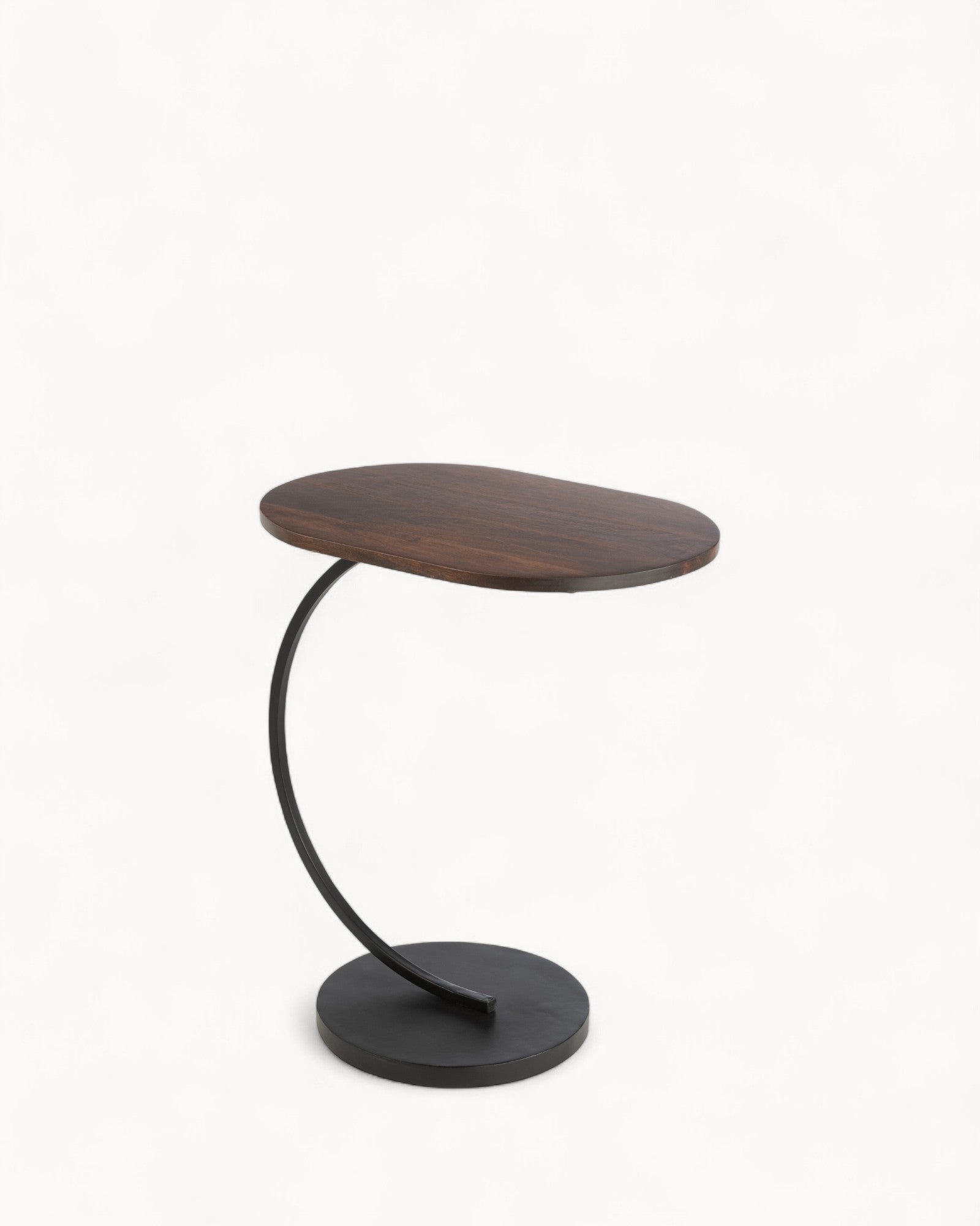 J-Line - Side Table - Industrial Black Iron & Mango Wood - 50x35x59 cm