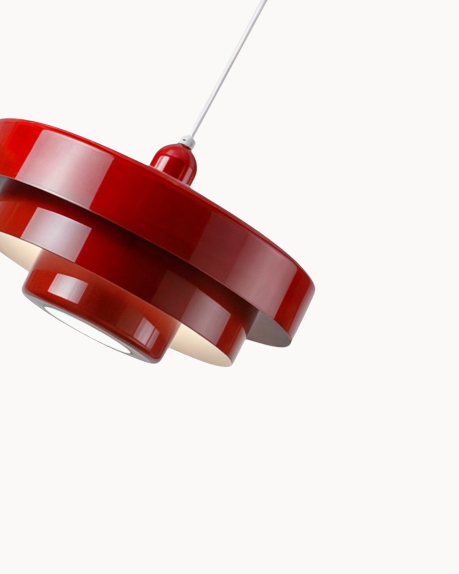 Loft Lampe – Mid-Century Pendelleuchte, Schwarzgold-Finish
