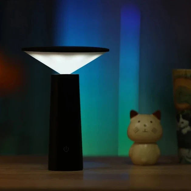 LED Tafellamp | Dimbaar, 360° Draaibaar, 2000 mAh Batterij | Modern Design