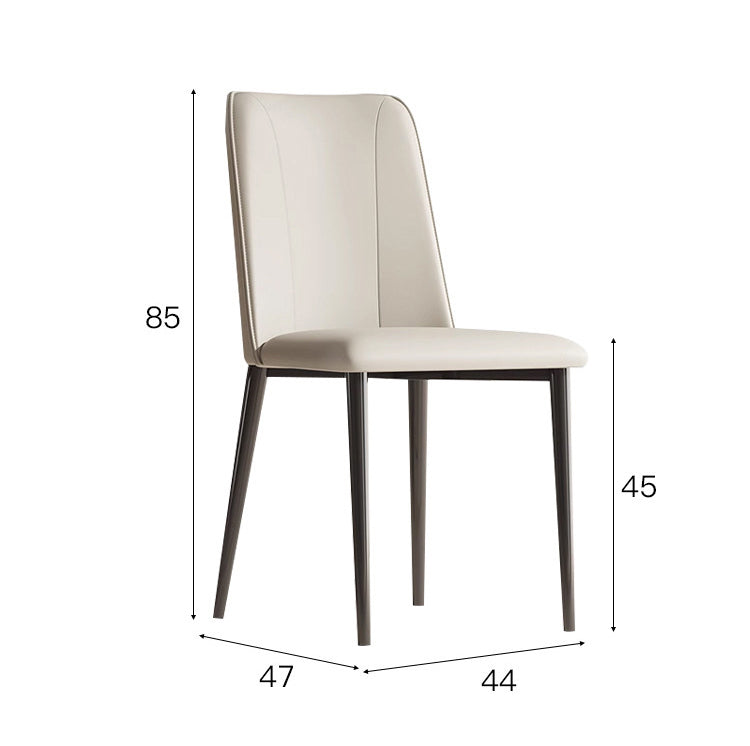 Moderner Esszimmerstuhl im italienischen Stil – Gepolsterter Designer Stuhl
