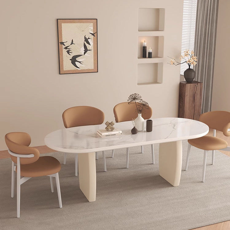 Minimalistischer Premium Esszimmerstuhl mit Rückenlehne