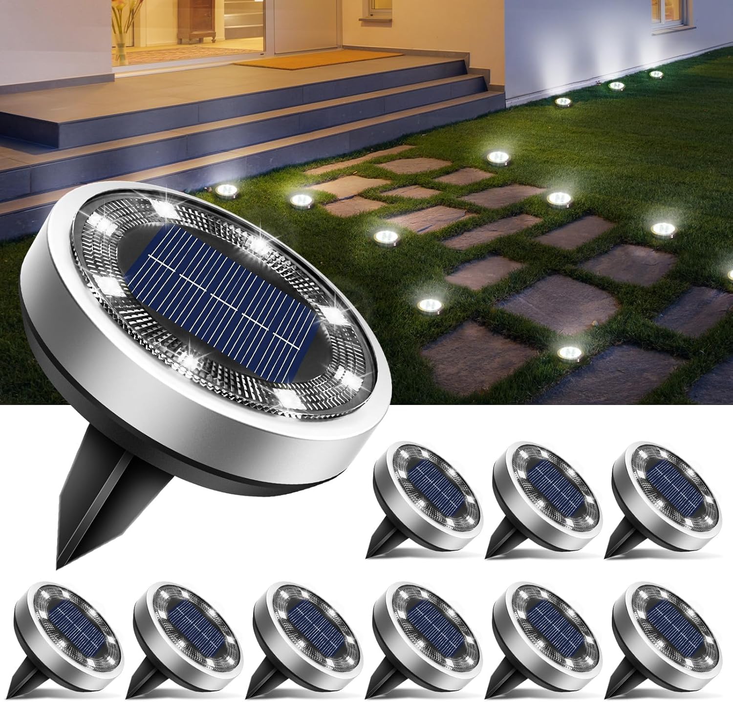 Compacte Solar Grondspot voor Paden
