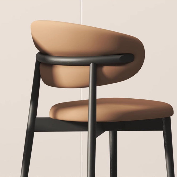 Minimalistischer Premium Esszimmerstuhl mit Rückenlehne
