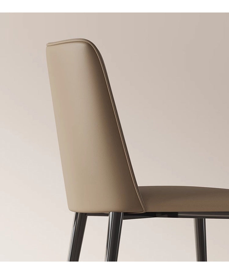 Moderner Esszimmerstuhl im italienischen Stil – Gepolsterter Designer Stuhl