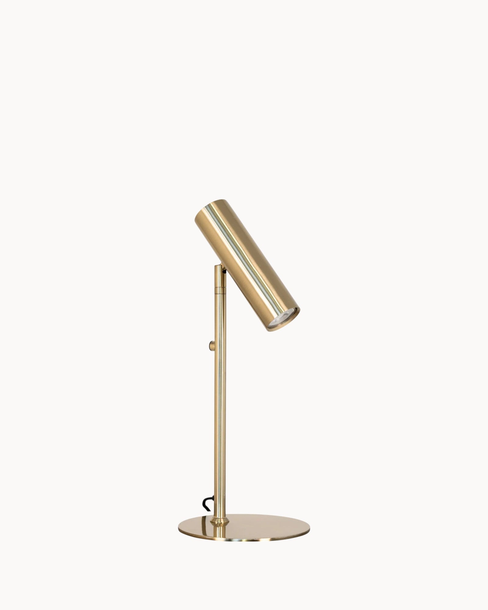 Table Lamp Paris - Steel in Brass Look, 47 cm High