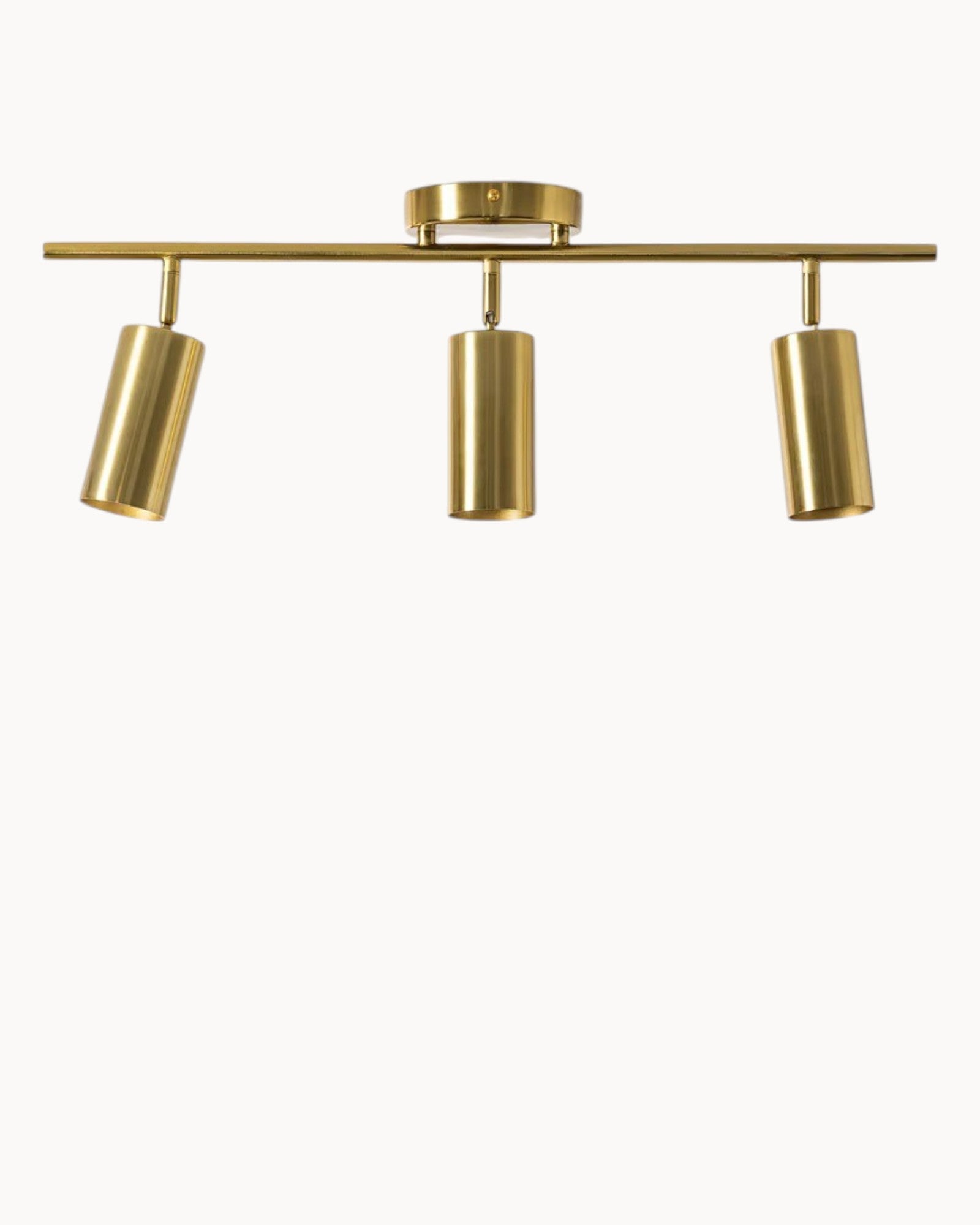 Plusie - Gold Metal Pendant Light - Adjustable Spotlights for Interiors