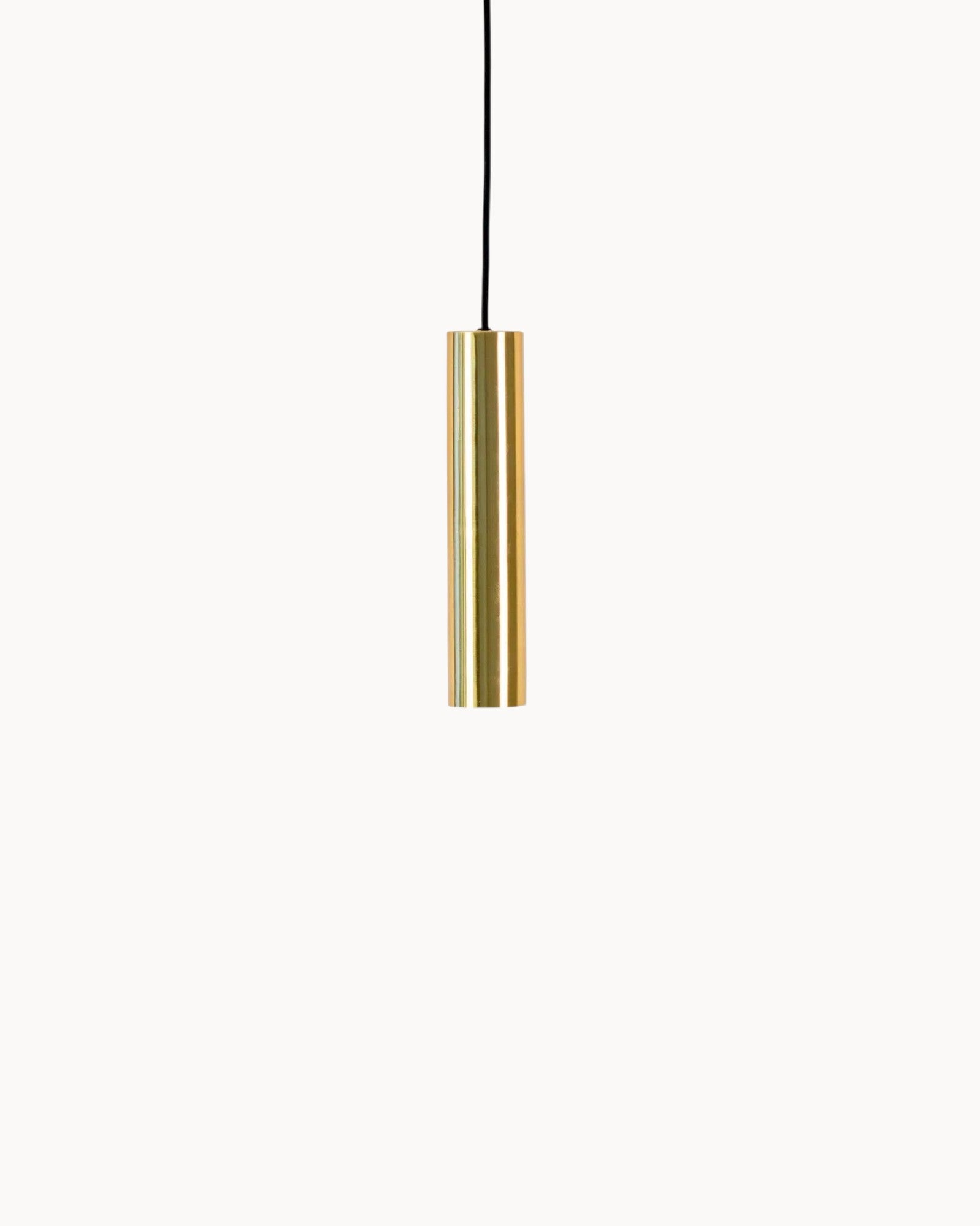 Paris Pendant Light - Modern Design, Steel in Brass, GU10 Socket