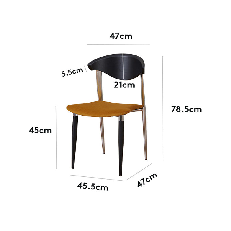 Mid-Century Moderner Massivholz Esszimmerstuhl