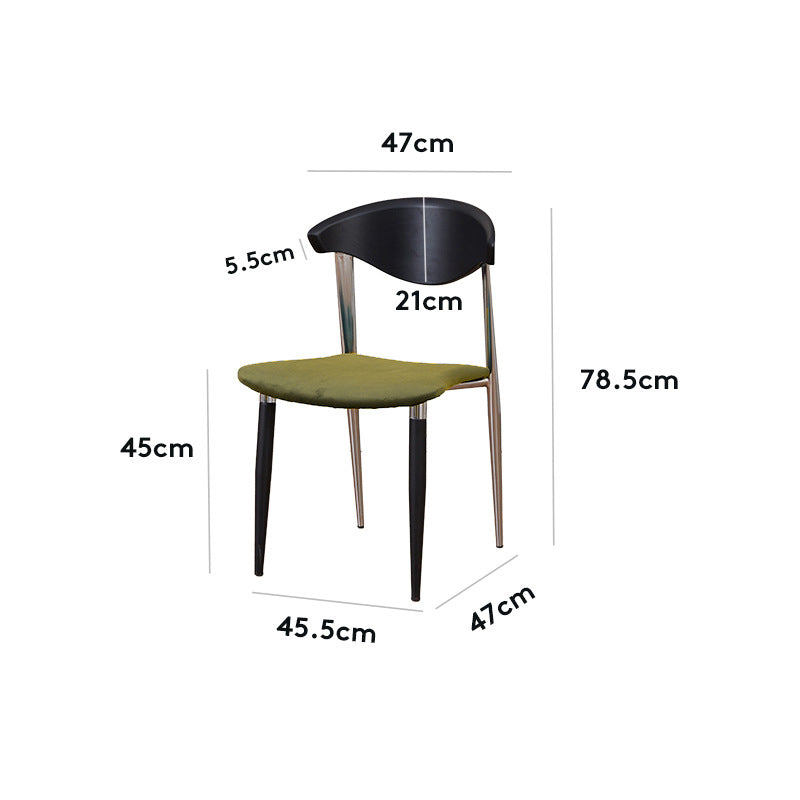 Mid-Century Moderner Massivholz Esszimmerstuhl