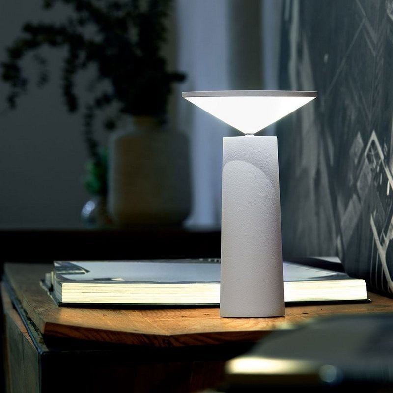 LED Tafellamp | Dimbaar, 360° Draaibaar, 2000 mAh Batterij | Modern Design