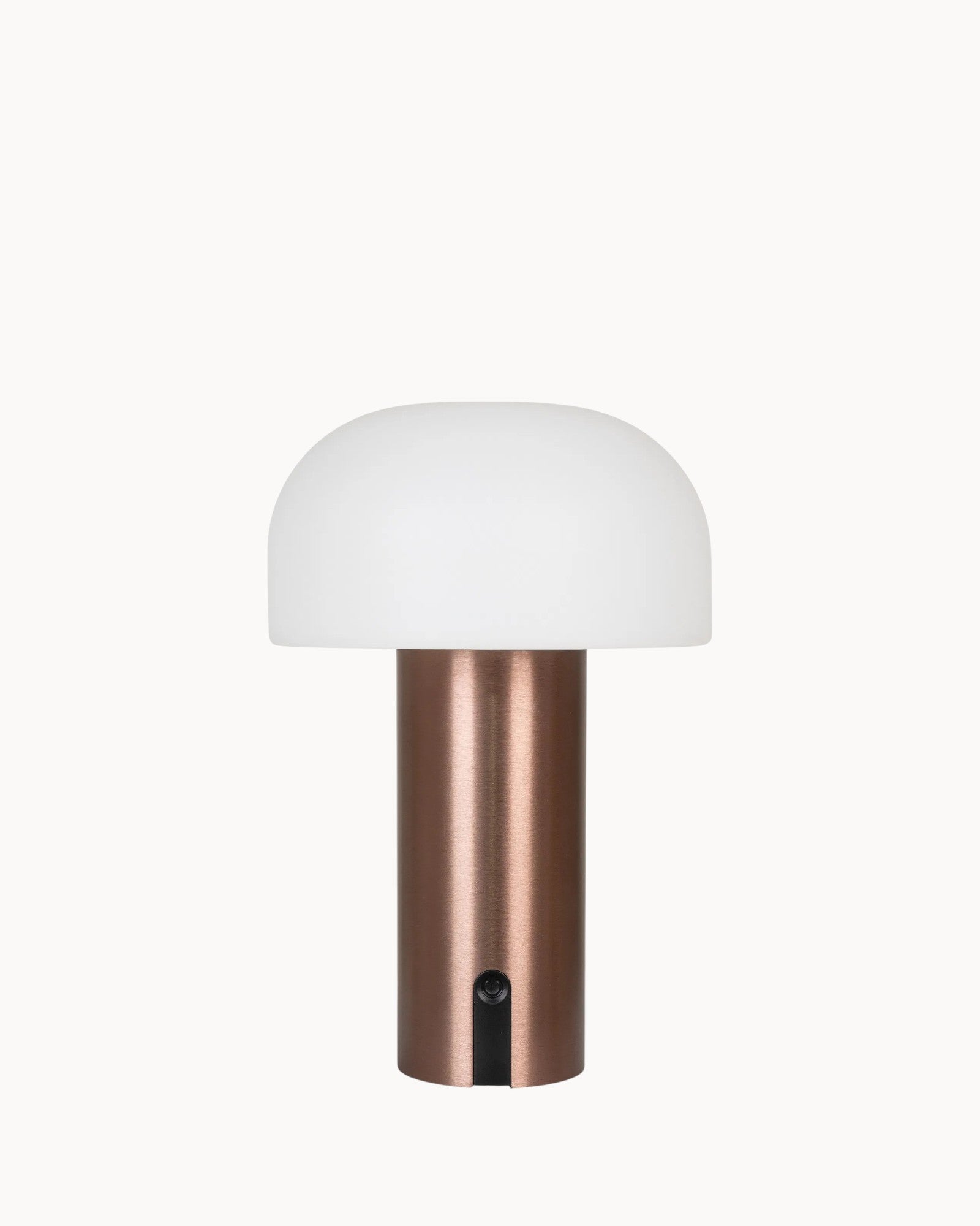 Soham LED lamp - Rechargeable - White/Copper - Metal Table Lamp