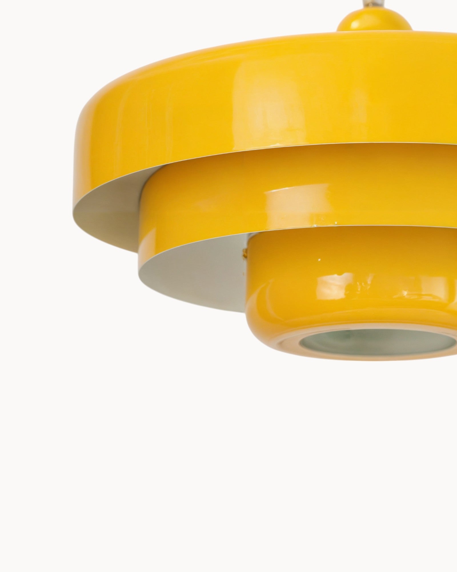 Loft Lampe – Mid-Century Pendelleuchte, Schwarzgold-Finish