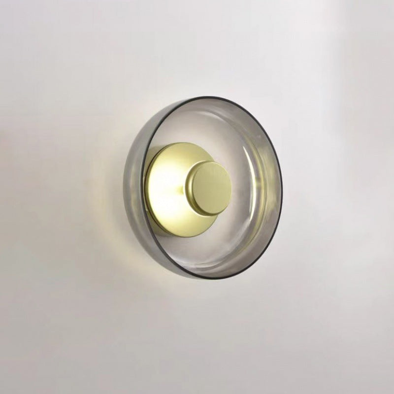 Modern Glass Wall Light – Minimalist LED Wall Lamp for Bedroom
