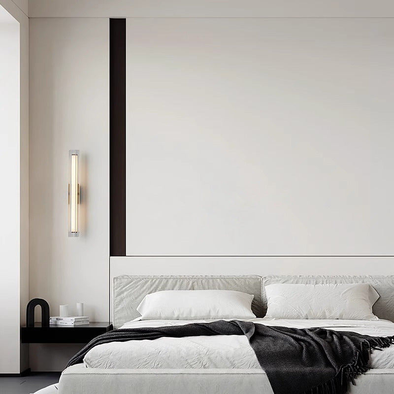 Minimalist Glass Bedside Table Lamp