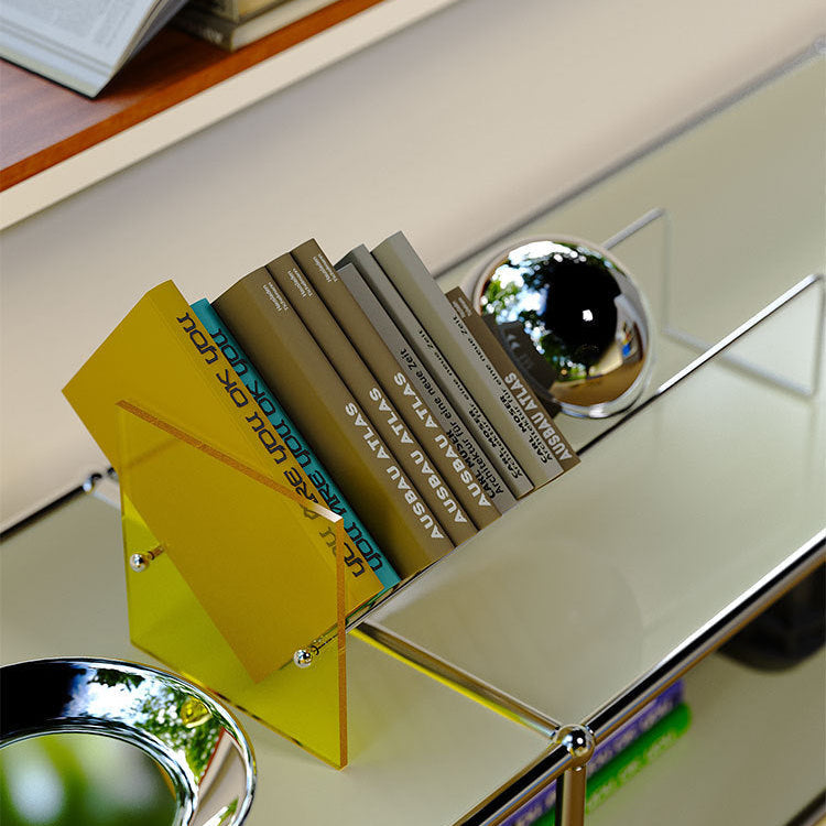 Moderner Designer Bücherstütze im Geometrischen Stil