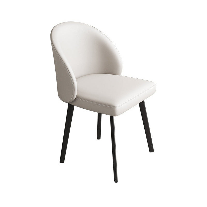 Minimalistischer Esszimmerstuhl im italienischen Cream-Stil