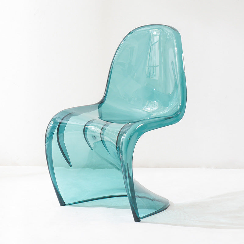Ikonischer transparenter Loungesessel im Panton-Stil