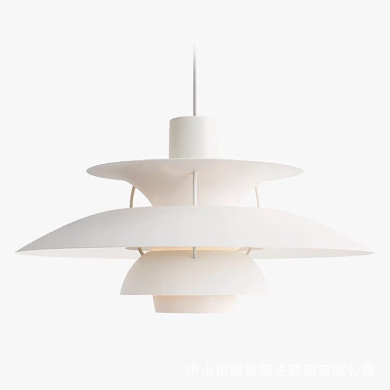 Moderne Designer Hanglamp in PH5 Stijl – Meerlaagse Metalen Hanglamp