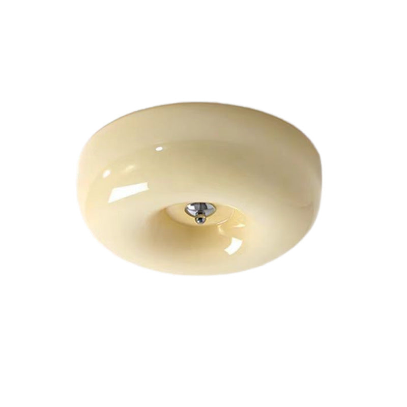 Bauhaus Pudding Glazen Plafondlamp met Oogbescherming