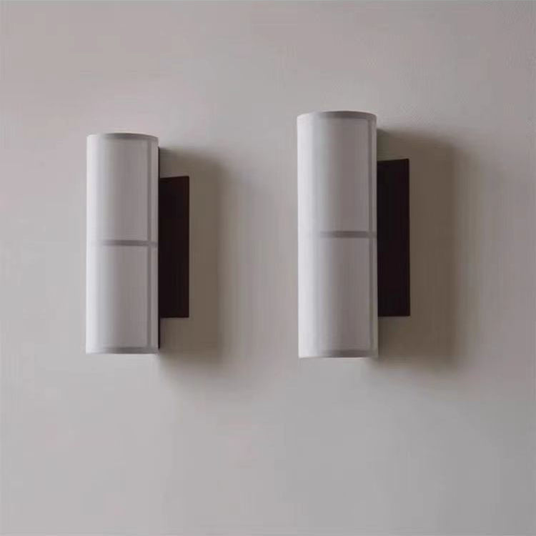 Wabi-Sabi Fabric Bedside Wall Light