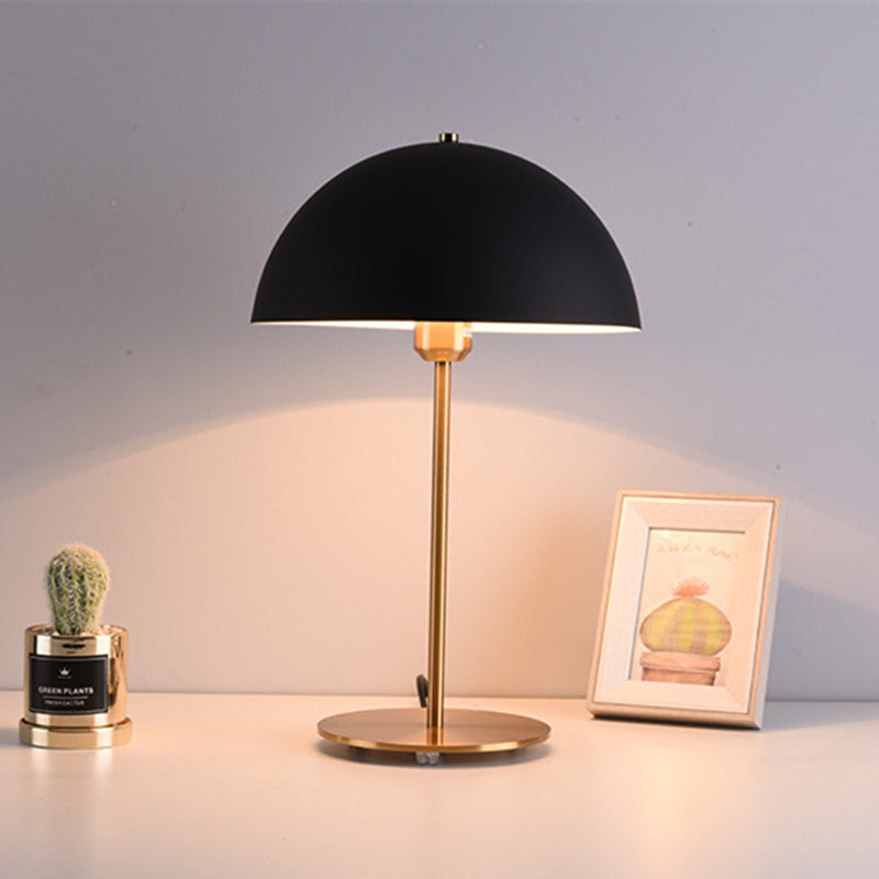 Modern Bedside Lamp Mushroom Bedroom | E27, 31-40W, Metal, AC 90-260V | Decorative Table Lamp for Bedroom