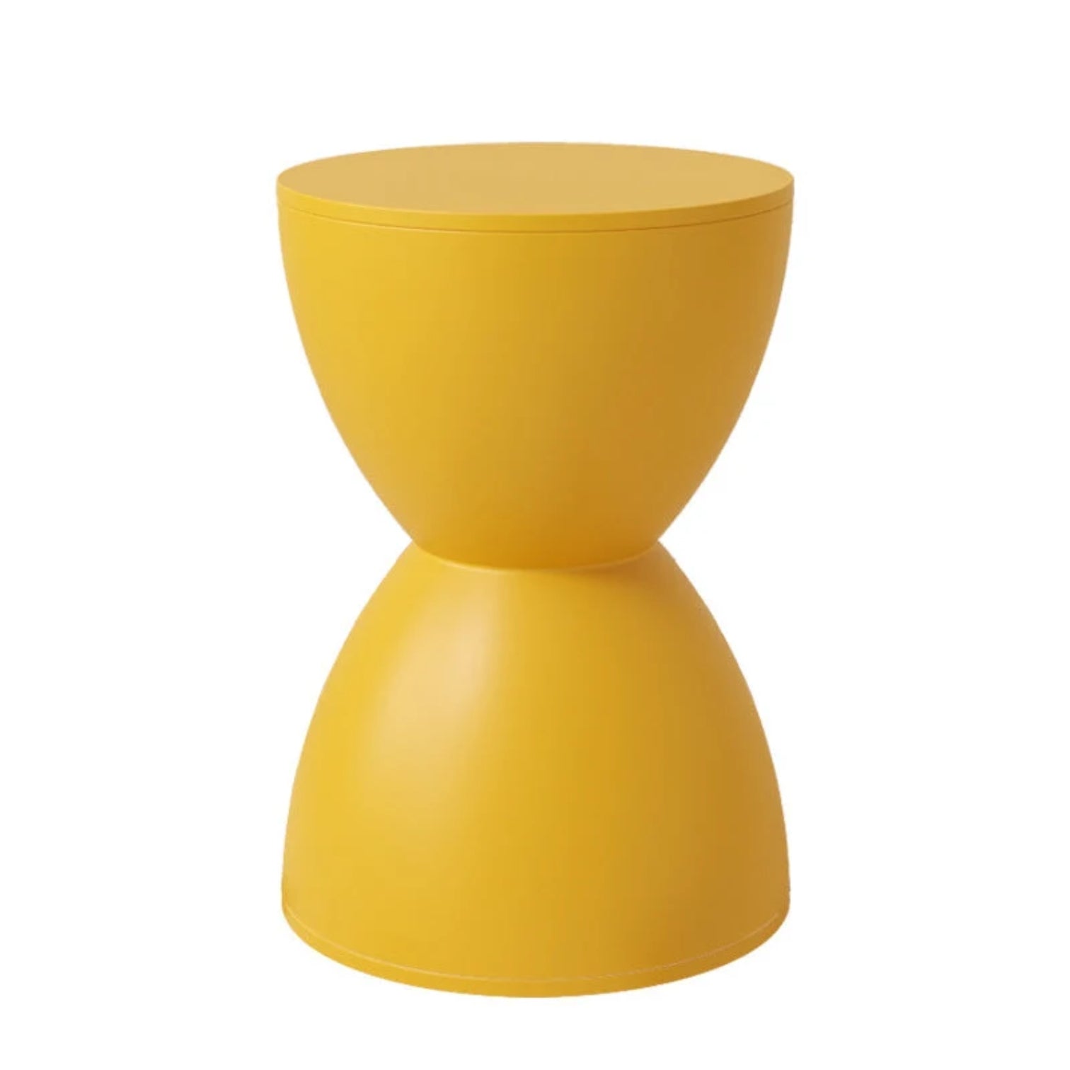 Modern Round Plastic Stool for Living Room & Everyday Use