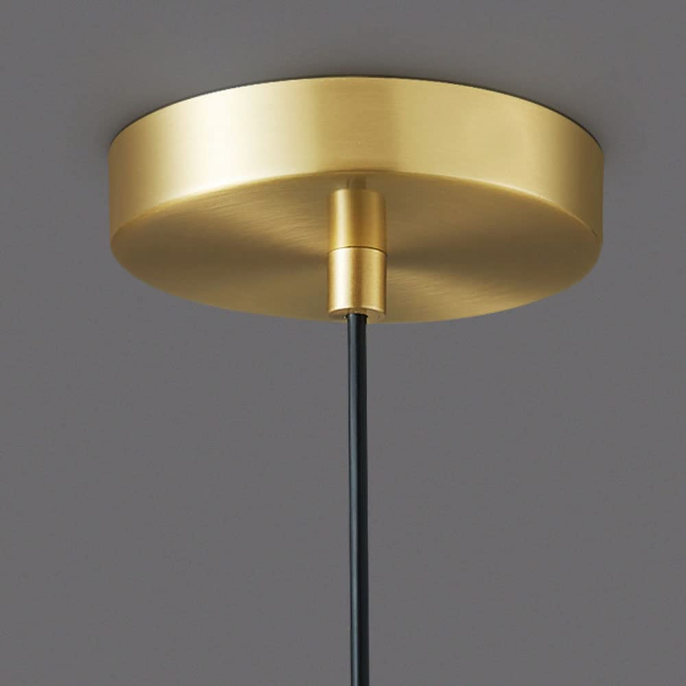 Modern Nordic Pendant Light, Iron & Glass, E27/E14/G9, Height Adjustable