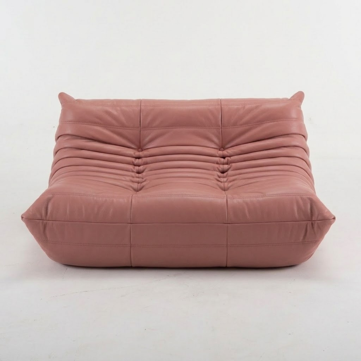 Lunensa Ripple 2-Seater Sofa Fabric – Designer Sofa, Low Seat, for Living Room