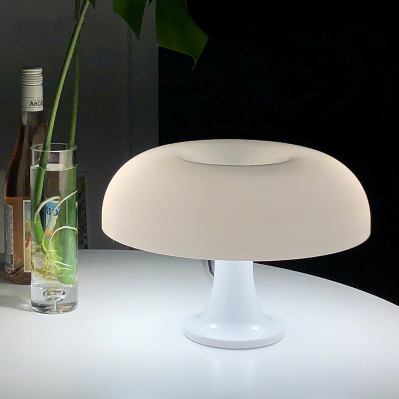 Moderne LED-Tischlampe, dimmbares Pilzdesign, warmweißes Licht, 360°-Beleuchtung, Polycarbonat, 6W, für Esszimmer und Heimdekoration