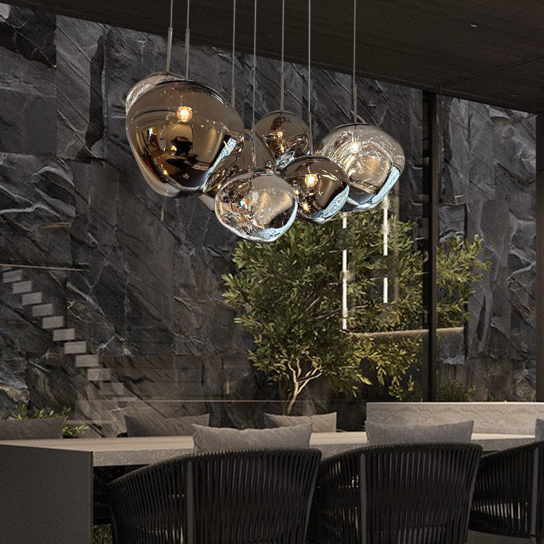 Moderne artistieke lavalampstijl hanglamp