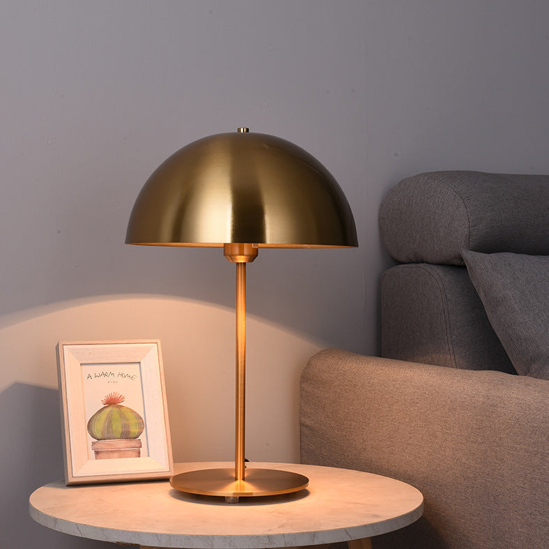 Modern Bedside Lamp Mushroom Bedroom | E27, 31-40W, Metal, AC 90-260V | Decorative Table Lamp for Bedroom