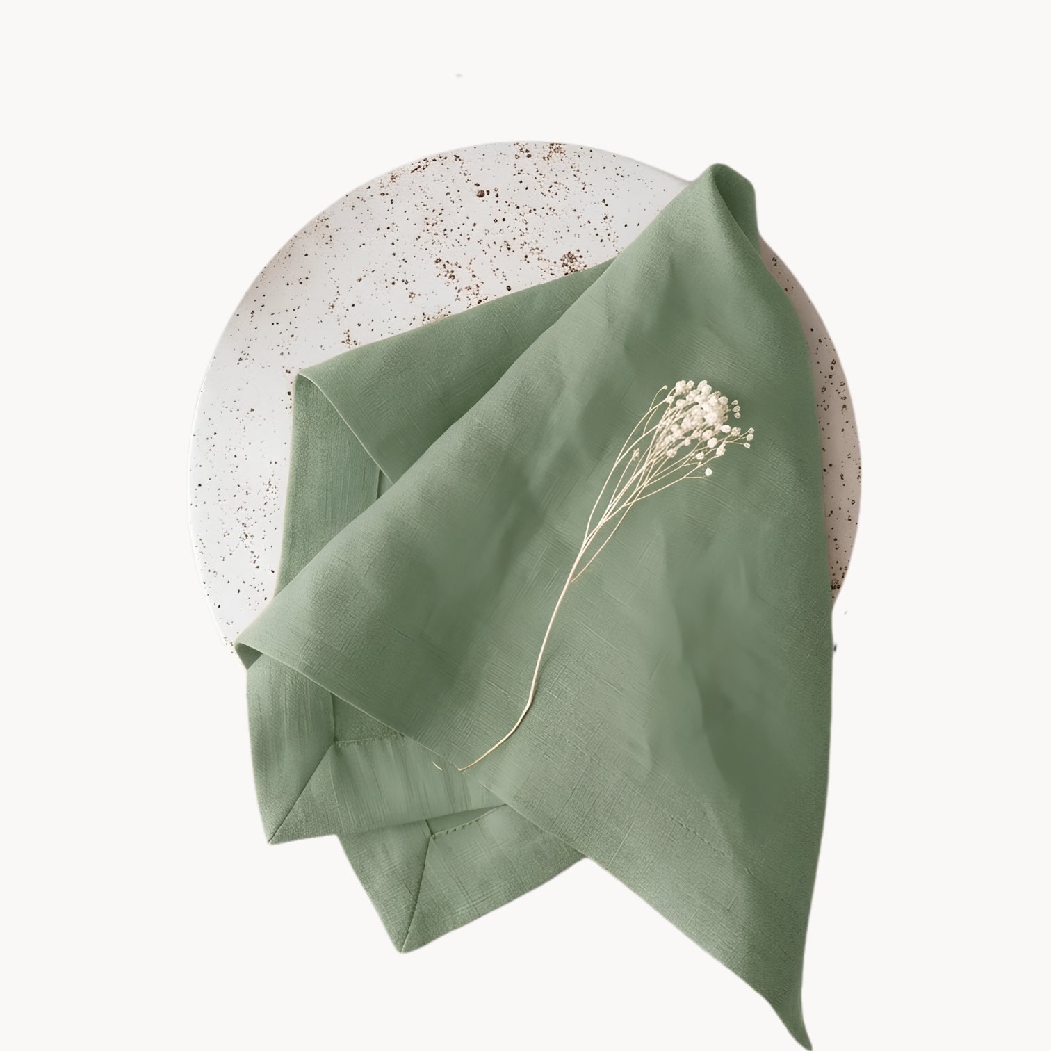 Elegant Ramie Placemat and Napkin Set