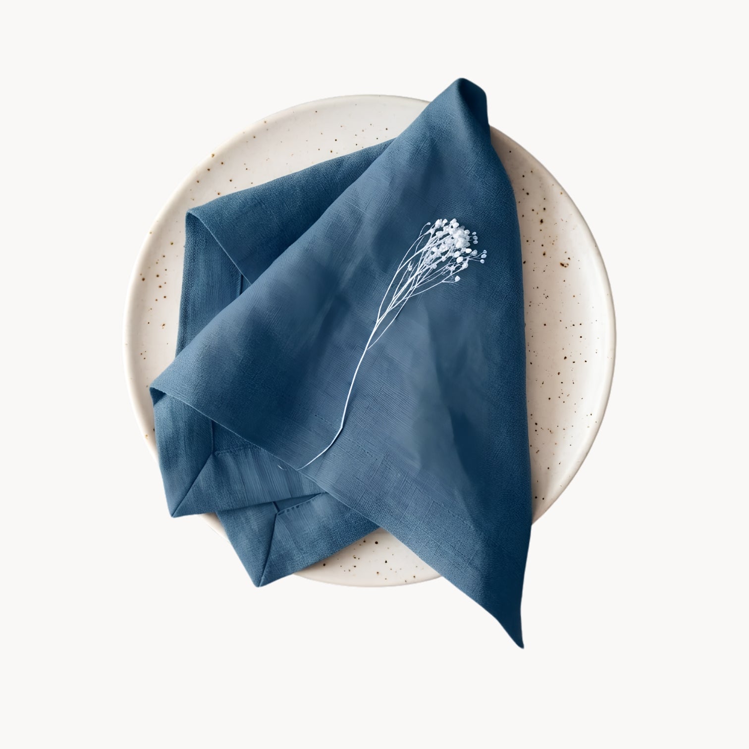 Elegant Ramie Placemat and Napkin Set