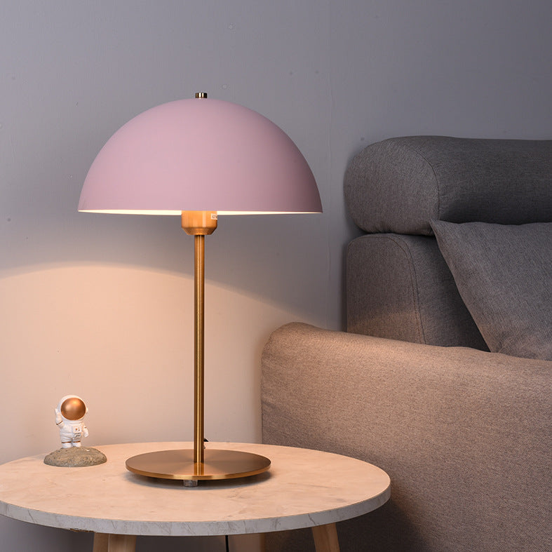 Modern Bedside Lamp Mushroom Bedroom | E27, 31-40W, Metal, AC 90-260V | Decorative Table Lamp for Bedroom