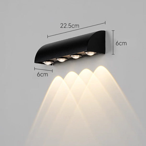 Modern LED Wall Light for Indoor and Outdoor Use