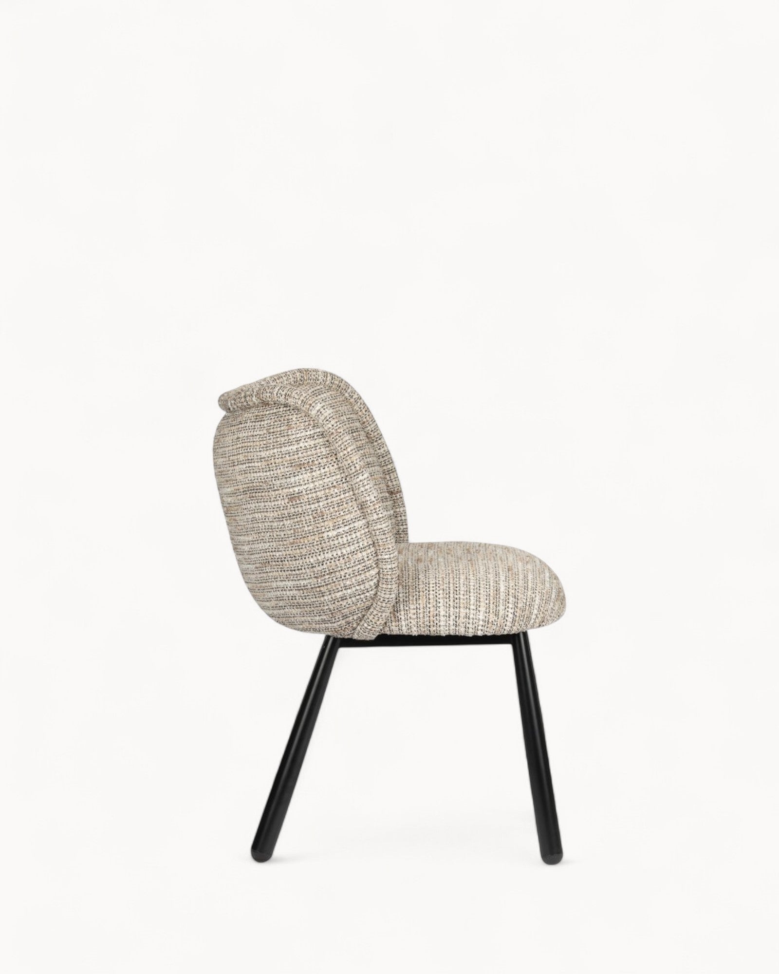 Pole to Pole Chair Set - Beige - Modern - Upholstered - Set of 2