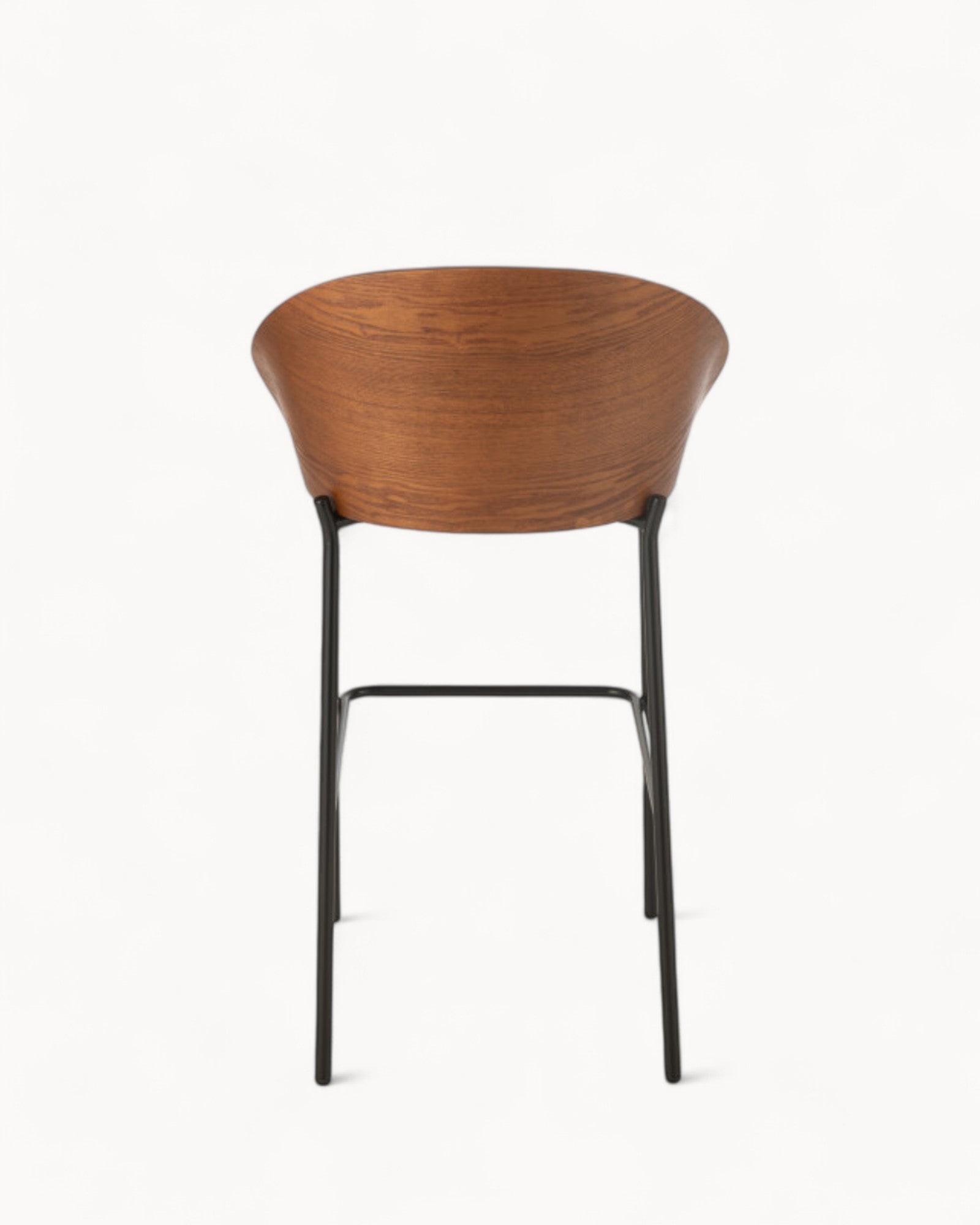 J-Line Bar Stool Lone – Plywood/Metal – Brown/Beige – 97.8 cm